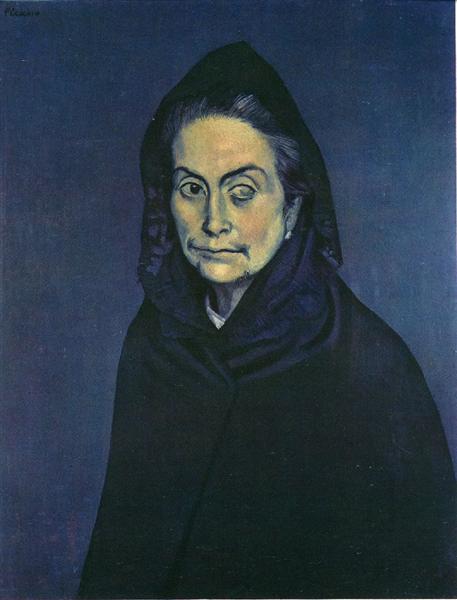 Pablo Picasso Classical Oil Painting Celestina Female Portraits - Click Image to Close